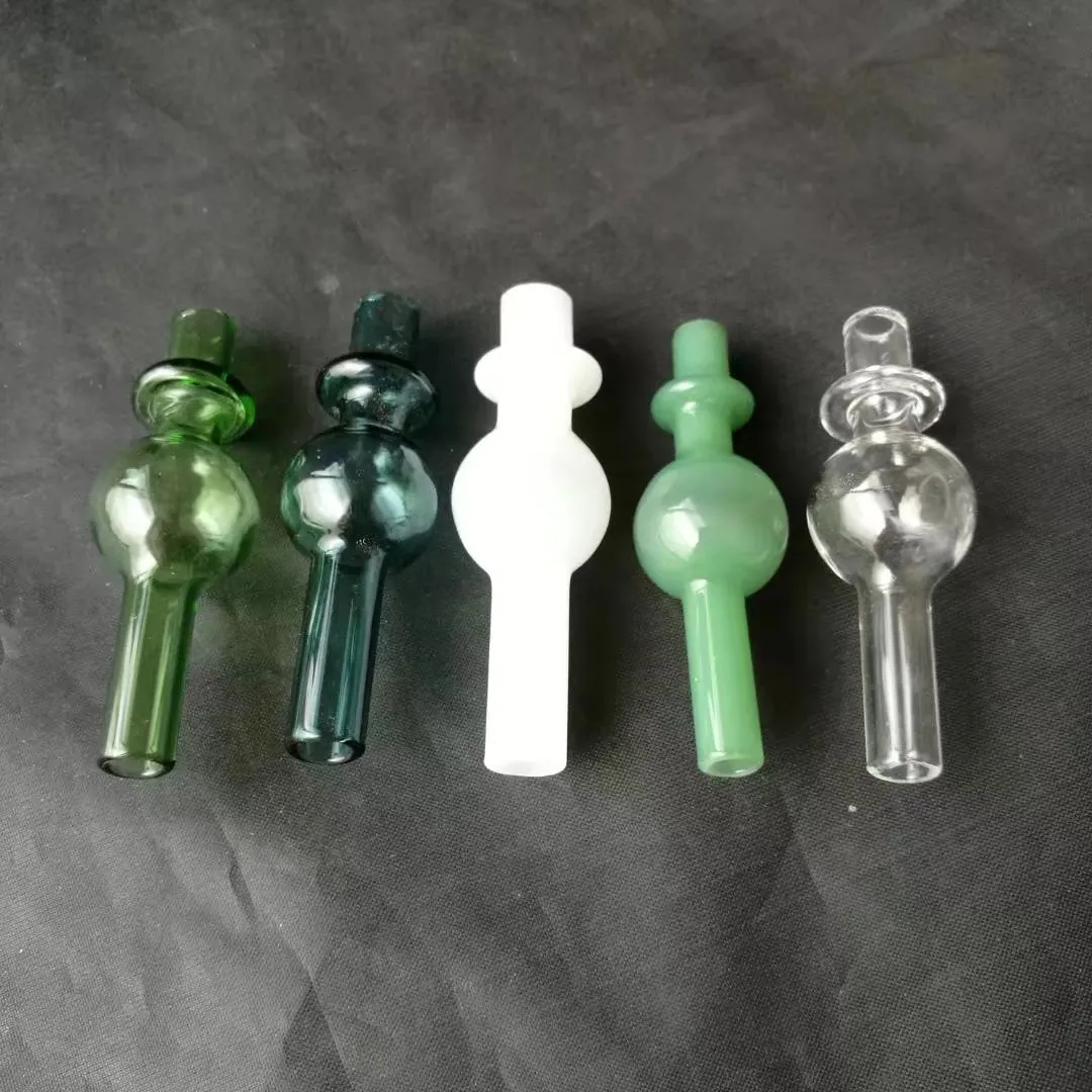 Nouvelle buse de gourde de couleur, accessoires de bongs en verre en gros, conduite d'eau pour fumer, livraison gratuite