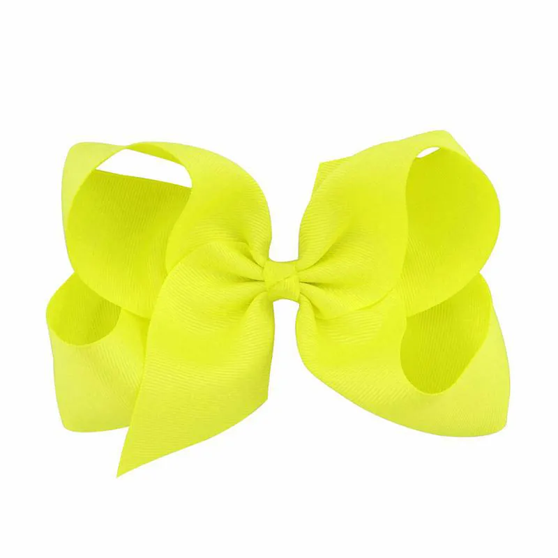 / parti 6inch band båge hårnålklipp tjejer stora bowknot barrette barn hår boutique bågar barn hår tillbehör du väljer färger