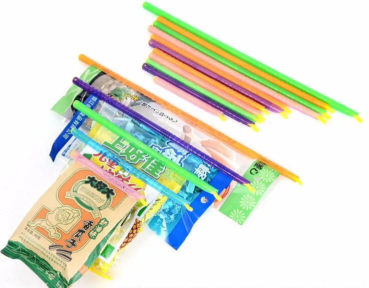 Magic Bag Sealer Stick Clips Unique Sealing Rods Keeps Food Fresh