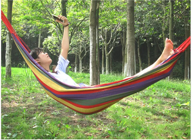 Children's Swing Tree Tents Easy Carry Tent Hammock Summer Outdoors Hiking Camping Hanging Bed Canvas Patchwork Fast Shipping