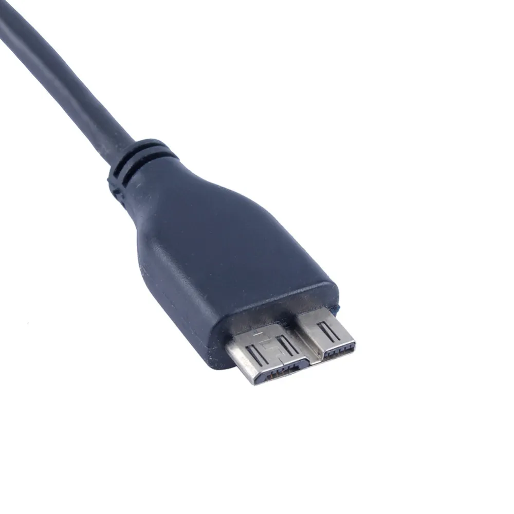 Freeshipping 5PCS / Lot USB 3.0 Man A till Micro B Cable Cord Adapter Converter för extern hårddiskdisk HDD Höghastighet ca 45cm