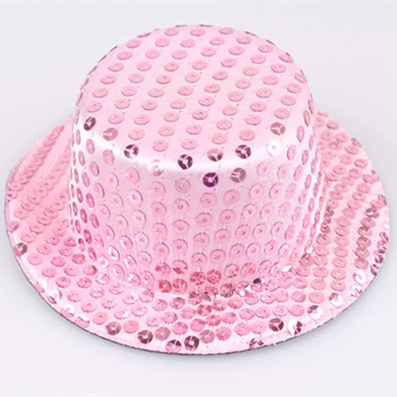52 quot13cm 10 цветные блокновые блеск блестящих шляп Party Hatsdiy accespries lot myqh001770875