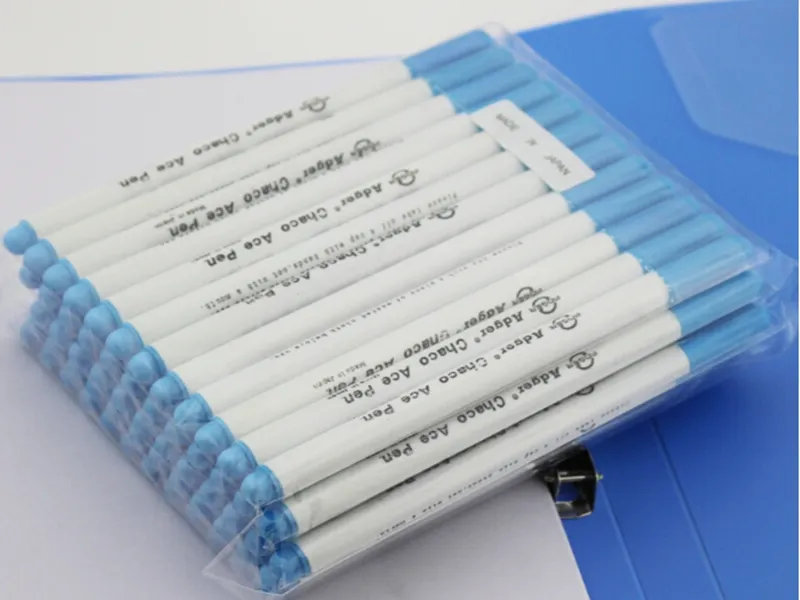 Sewing Tools Air Erasable Pens Markers Easy Wipe Off Water Soluble Fabric Pen Temporary Marking Replace Tailor's Chalk