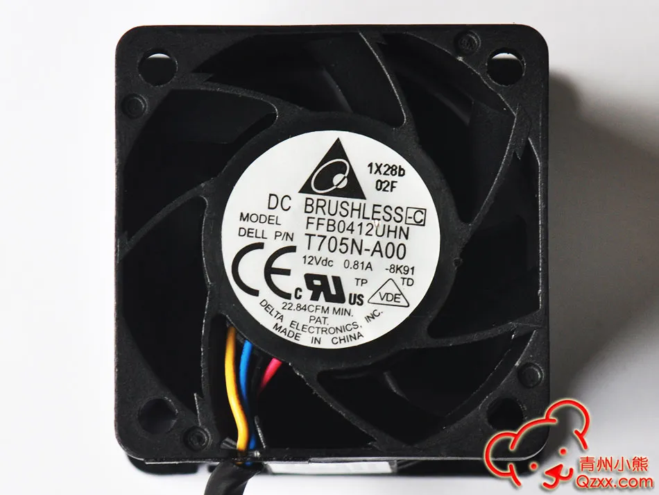 Yeni delta 4028FFB0412UHN 0.81A R210 sunucu fanı pt4mm-A00 12 V