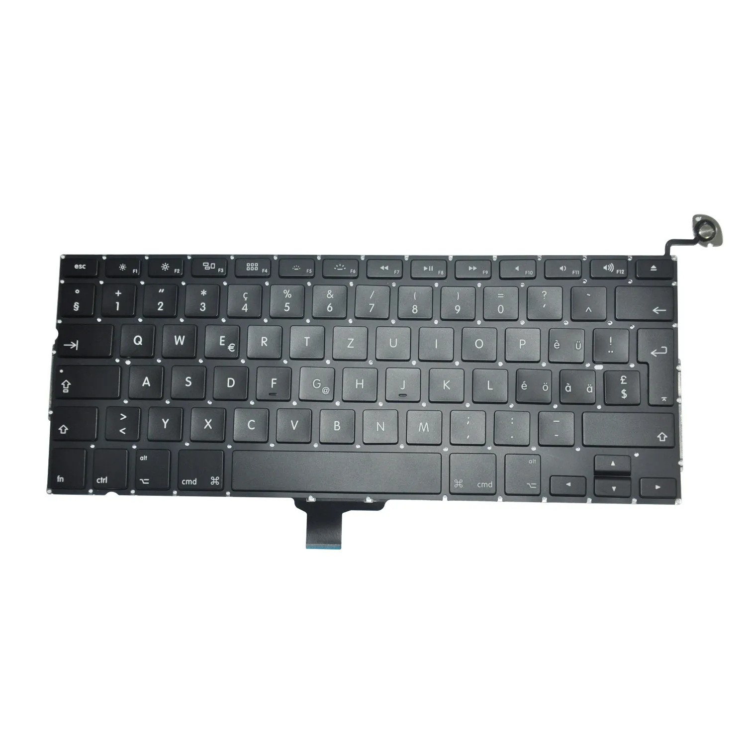 A1278 SWISS-toetsenbord voor MacBook Pro 13 '' A1278 Swiss Switzerland Toetsenbordvervanging 2009-2012