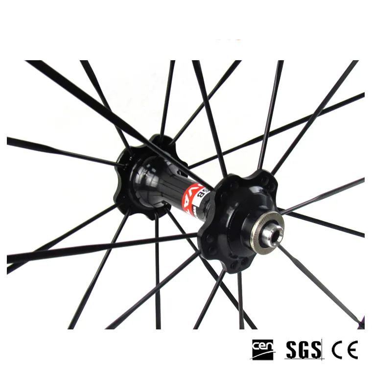 Carbon Fiber Dimple Wheels and 80mm Depth Wheels 25mm Width Carbon Rims Bicycle Wheelset Cycling Wheels With Powerway R36 hubs