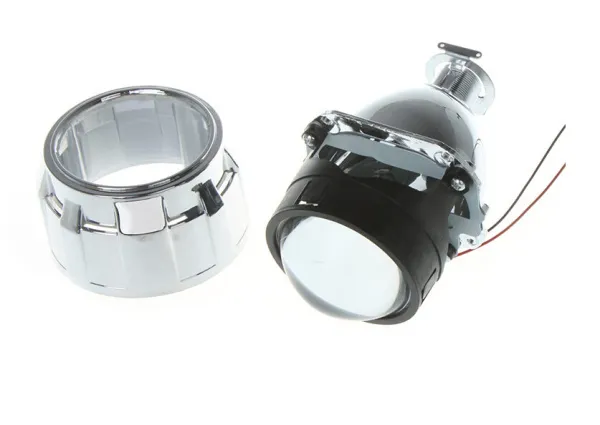 2,5-Zoll-Mini-Auto-Xenon-H1-HID-Projektorobjektiv mit Abdeckung für Autoscheinwerfer-Xenon-H1-Licht
