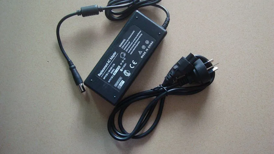 Substituição 7.4X5.0mm Laptop AC Power Adapter Carregador 19V 4.74A 90W Para Notebook Compaq Para HP DV5 DV6 DV7 N113 50 pçs / lote