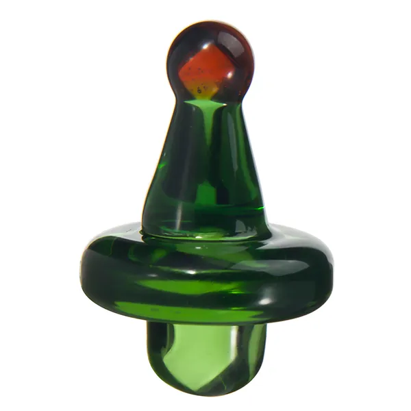 Högkvalitativt färgat glas UFO Carb Cap Röktillbehör för kupol för vattenrör DAB Oljeplattformar hos Mr Dabs