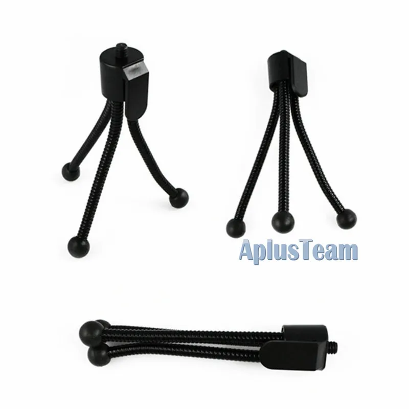 Multifuncional Mini Tripé Kits de Viagem Ajustável Portátil Suporte Do Telefone Câmera Polvo Flexível Perna Suporte Stand Adaptador de Montagem Universal