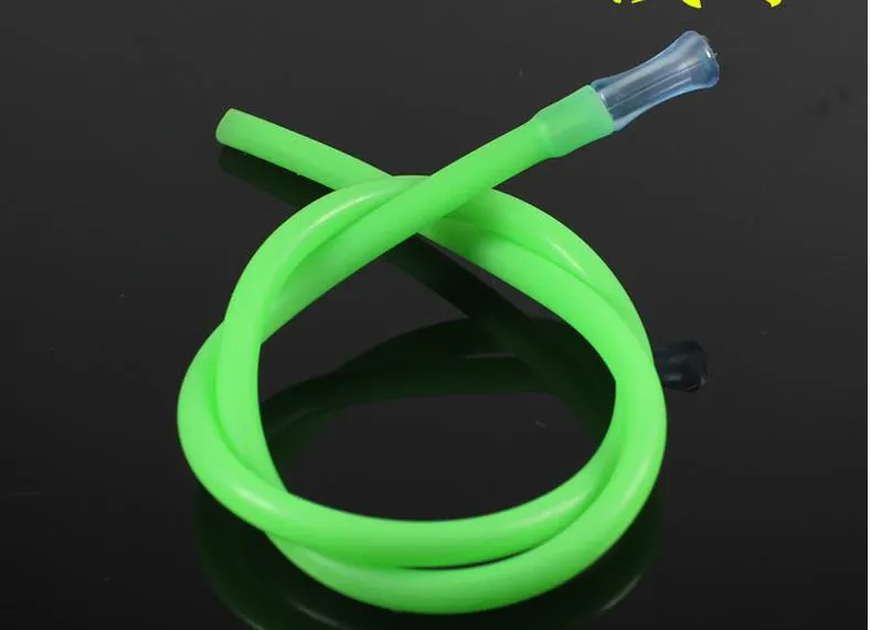 Siliconen slang slang Waterpijp emmer accessoires food grade hoge temperatuur smaakloos transparant kleur stro