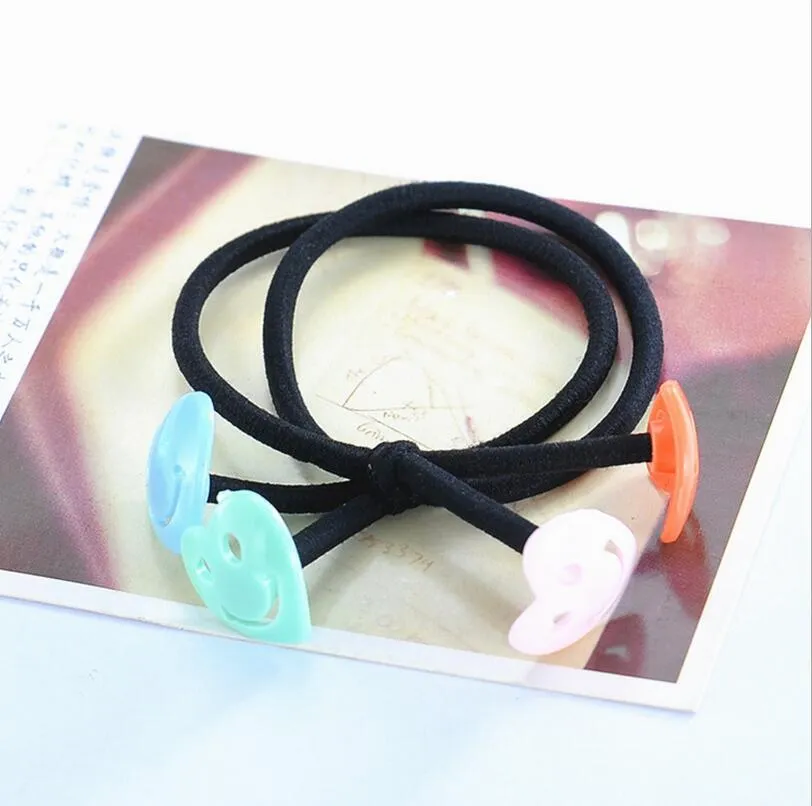 Hög kvalitet Det nya repet Knot Double Knot Lovers Enkla Simple Women's Gummi Band Hot FQ083 100 stycken mycket