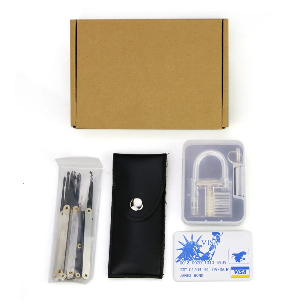 Juego De Ganzuas Práctica De Herramientas Para Abrir Cerraduras Para La Forma | Cuotas Lockpicking Set