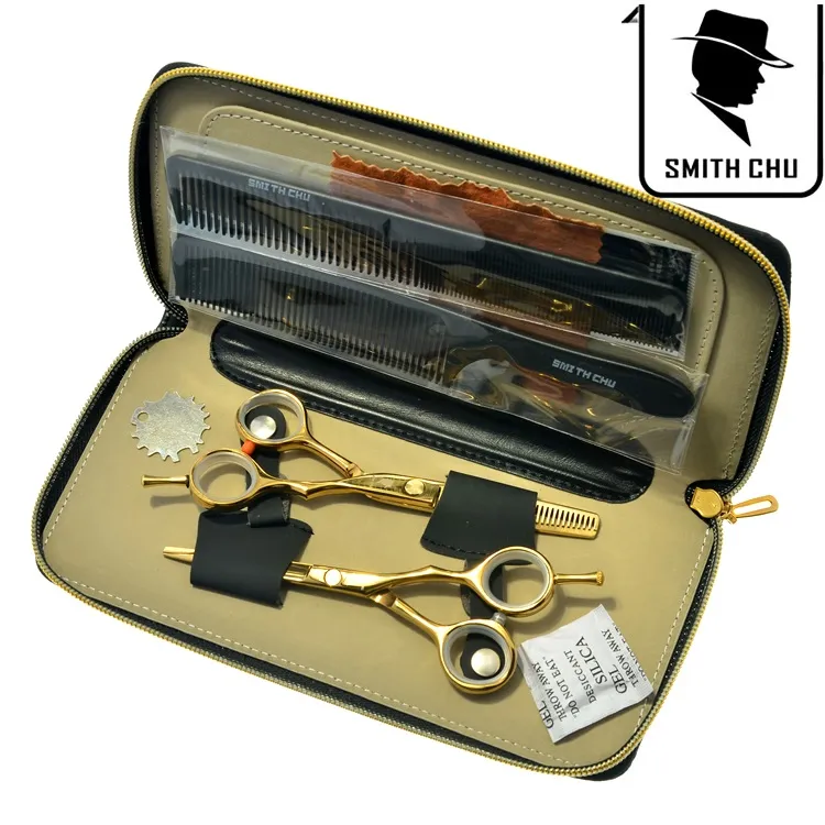 5.5Inch SMITH CHU JP440C Ciseaux De Coiffure Professionnelles Cheveux Raides Ciseaux Amincissants Barber Salon Ciseaux De Barbier, LZS0067