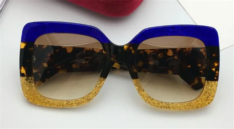 Marka Designer Okulary G0083s Okulary przeciwsłoneczne dla kobiet Kobiet Okulary przeciwsłoneczne Kobiety Marka Designer Powłoka Ochrona UV Letni styl z pudełkiem