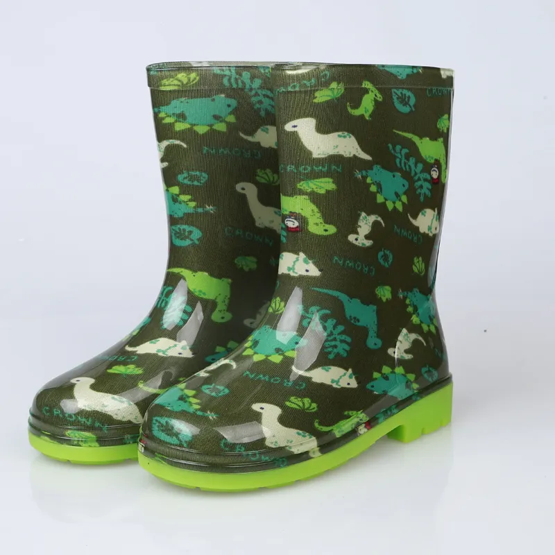 Ulknn-tênis De Chuva Infantil, Confortável, Desenho Animado, Bota