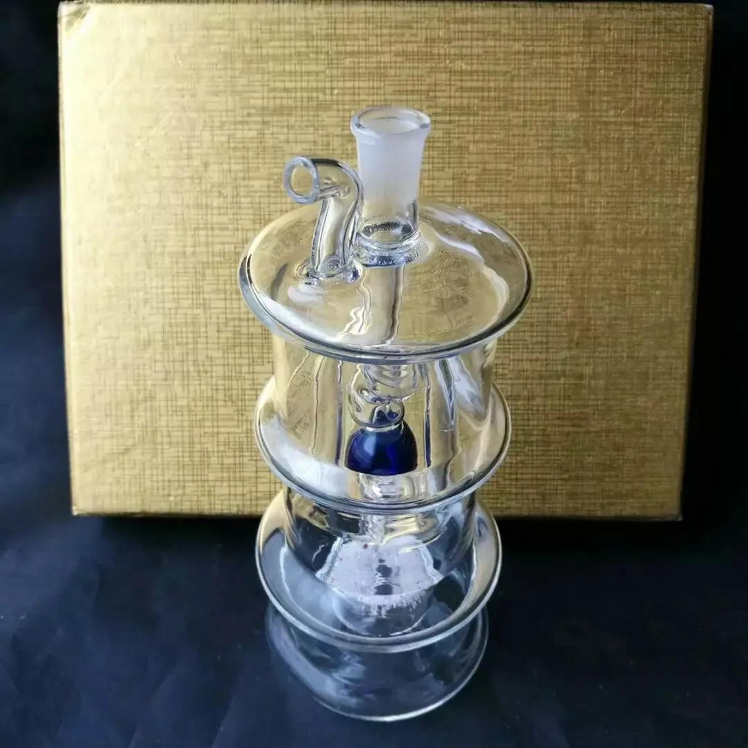 Gwint Lattern Hookah Glass Bongs Akcesoria, szklane rurki do palenia Kolorowe mini wielokolorowe rury ręczne