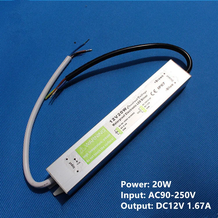 MOKEKA Voeding 12V 25A 300W LED Driver Transformer AC 110 / 220 V LED