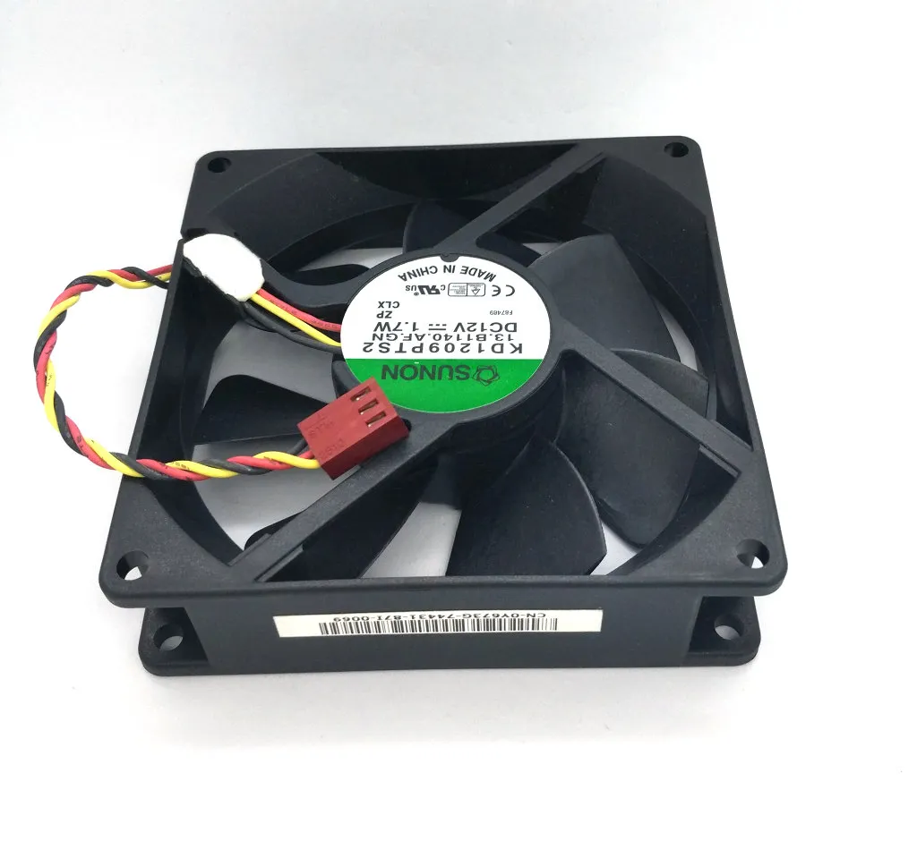 Ny Original Sunon KD1209PTS2 DC12V 1,7W 1,6W 90*90*25mm 3lines Computer Cooling Fan