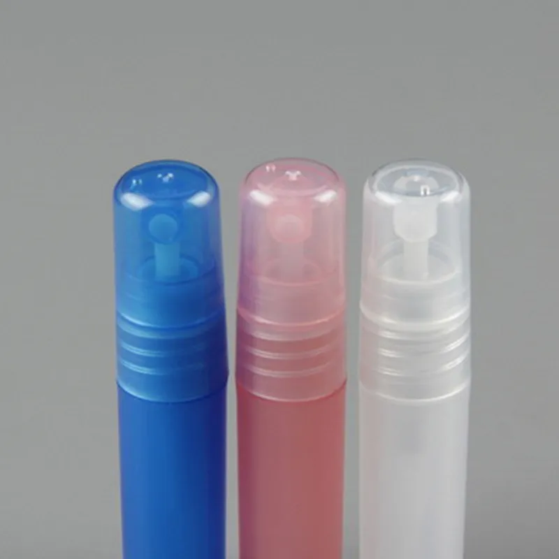 3ML parfüm sprey şişesi, parfüm kalemleri, parfüm tüpleri, plastik sprey şişeleri, sprey şişeleri 3 renk Fabrika satış mağazaları J-010