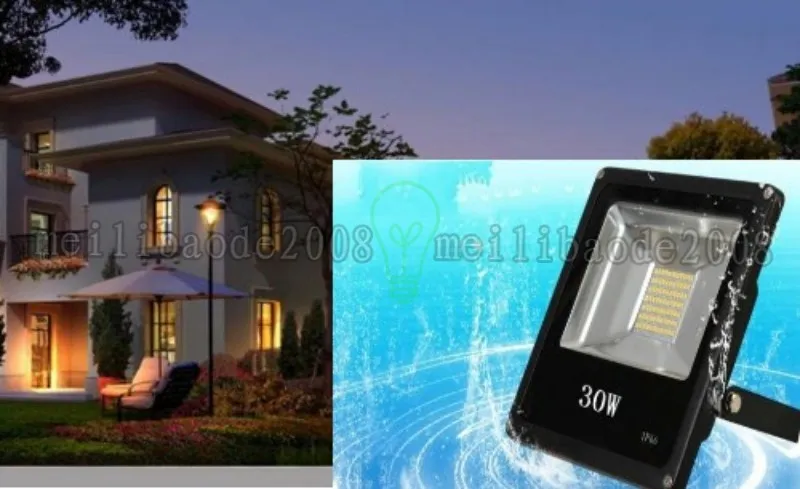 prezzo di fabbrica 30W 50W esterno impermeabile giardino paesaggio luce di inondazione caldo / freddo bianco IP65 proiettori a LED AC85-265V MYY