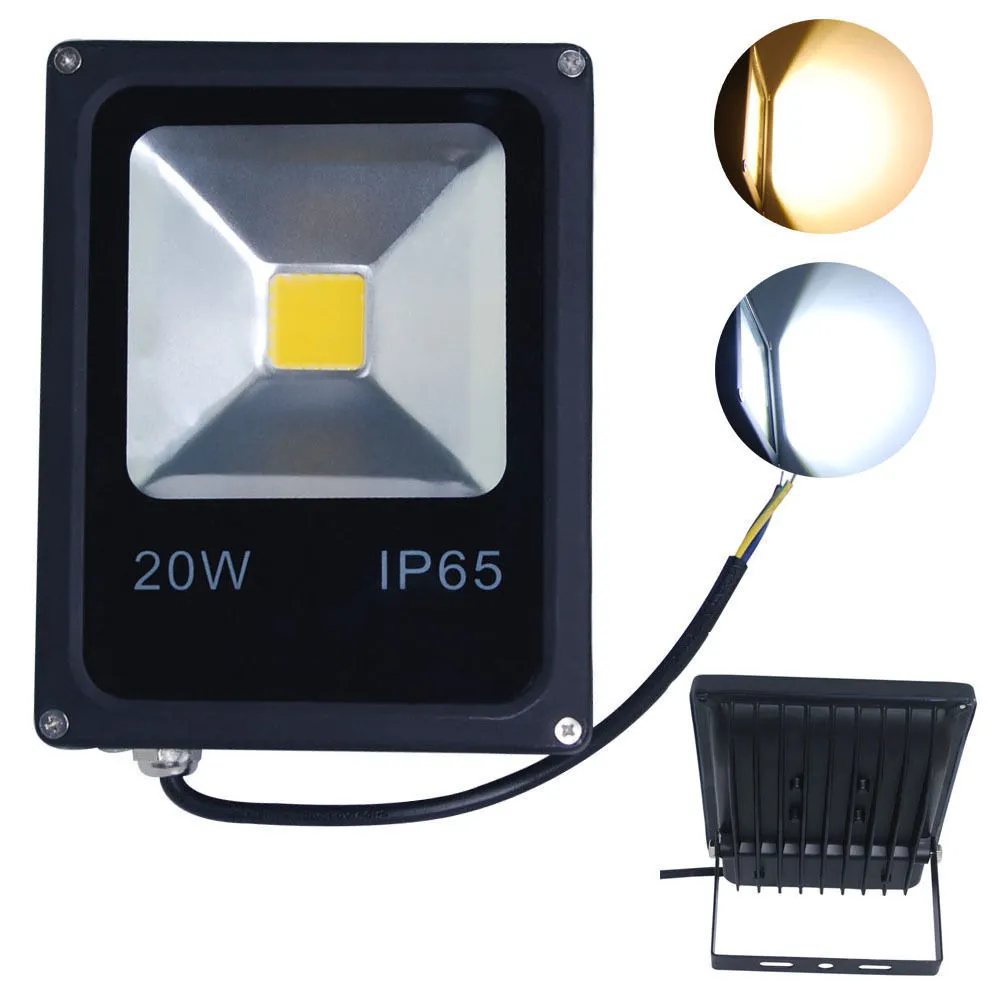 10W 20W 30W 50W LED Floodlight Outdoor Wash Flood Light مصباح AC85V-265V الأضواء الكاشفة البيضاء