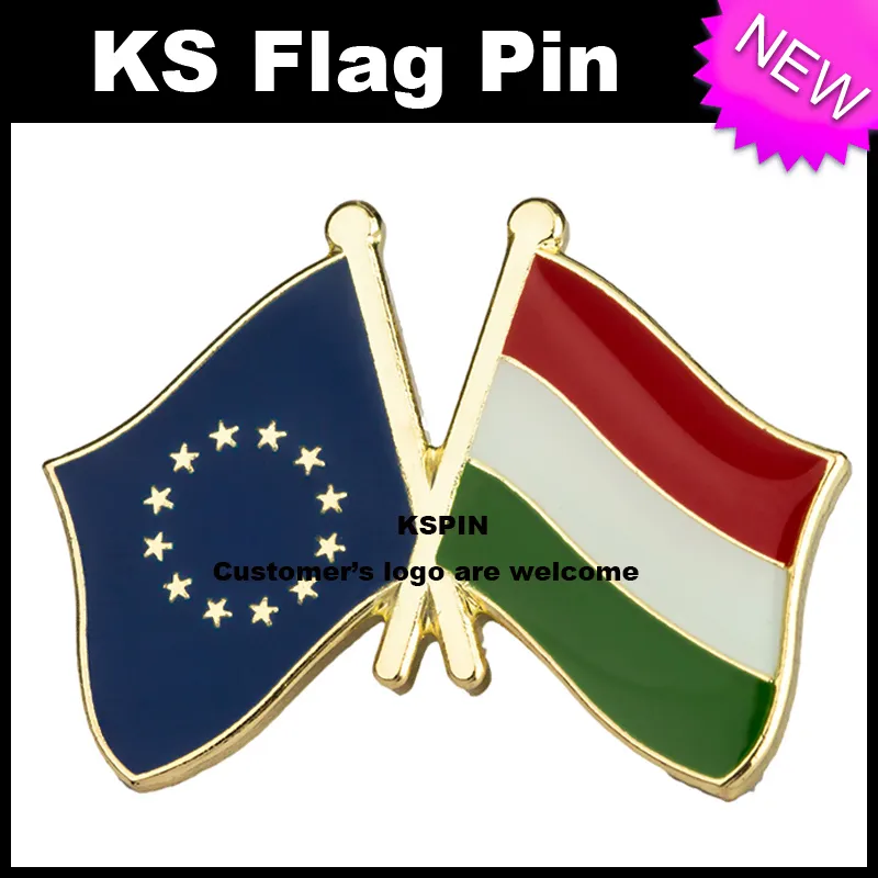 Avrupa Birliği Estonya Bayrağı Rozeti Bayrak Pin 10 adet bir Ücretsiz kargo XY0074-1