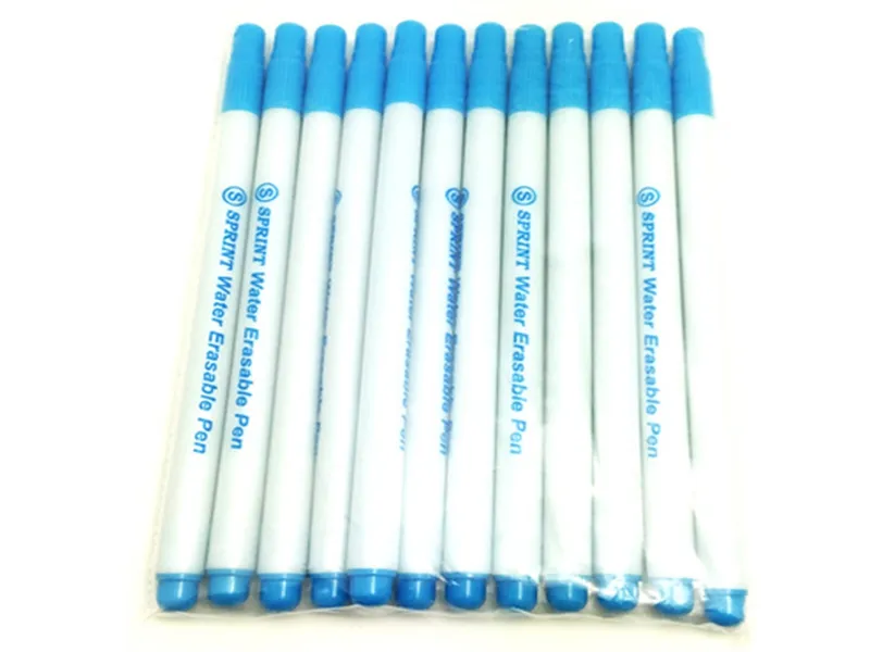 Sewing Tools Air Erasable Pens Markers Easy Wipe Off Water Soluble Fabric Pen Temporary Marking Replace Tailor's Chalk