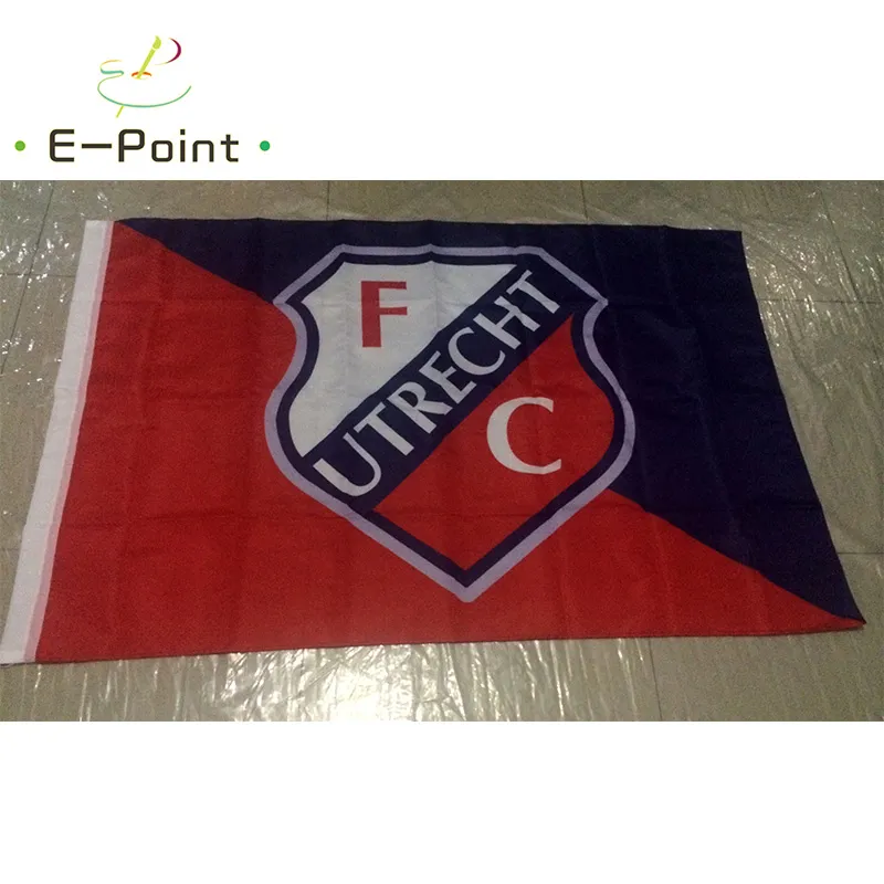 Holland Utrecht 3 * 5ft 96 cm * 144cm Bannière de drapeau polyester Pays-Bas Decoration volant des cadeaux festives du jardin de jardin 9421695