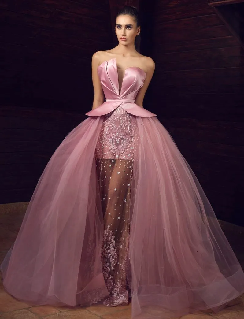 Peplum clearance ball gown