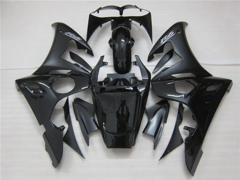 Novo kit de carenagem de peças de moto quente para yamaha yzf r6 03 04 05 carenagem preto fosco conjunto YZF R6 2003-2005 OT37