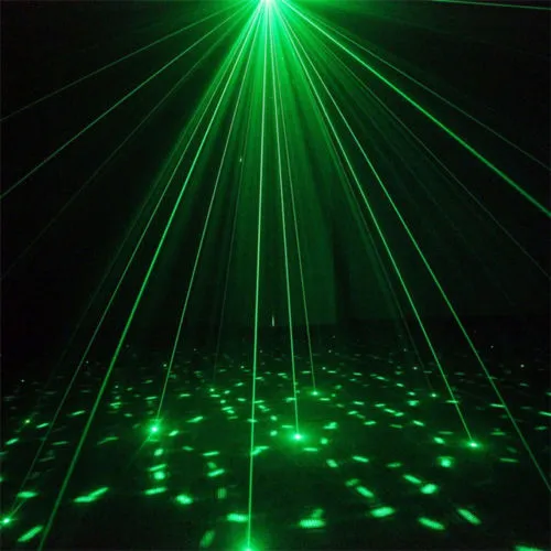 LED Laser Stage Lighting Full Color RGB 48 Patterns RG Mini Projector Light Effect Show för DJ Disco Party