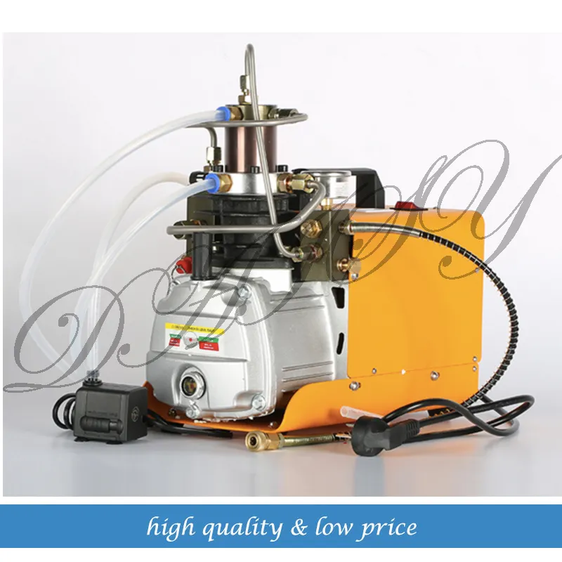 0-40mpa wysokociśnieniowa pompa powietrza chłodząca woda elektryczna mini inflator PCP Air Compressor 220 V