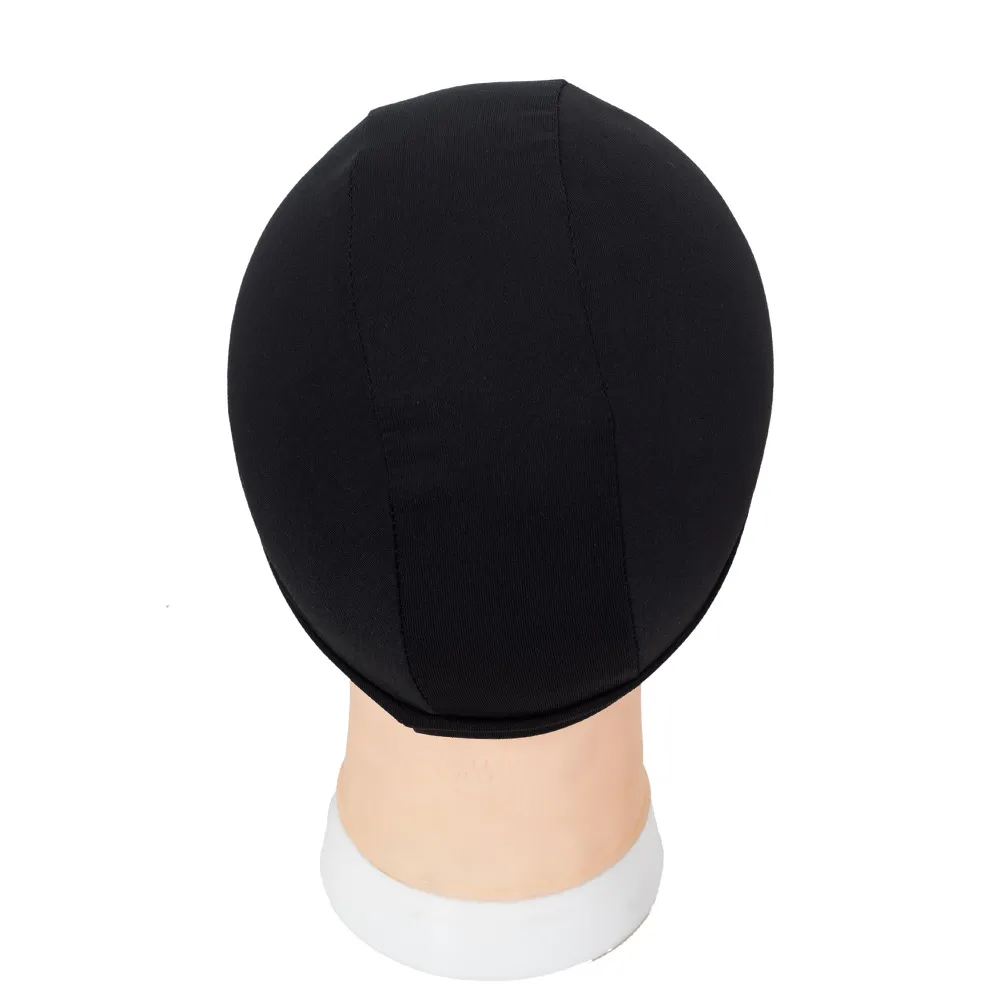 LOT WIG CAP SPANDEX DOME CAP BLACK0123456789101849842