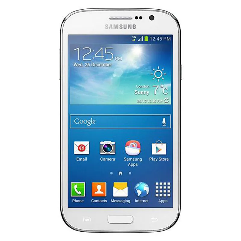 الأصلي تم تجديده Samsung Galaxy Grand Duos i9082 5.0 بوصة 1 جيجابايت RAM 8GB ROM المزدوج SIM 8.0MP WCDMA 3G الهاتف المحمول