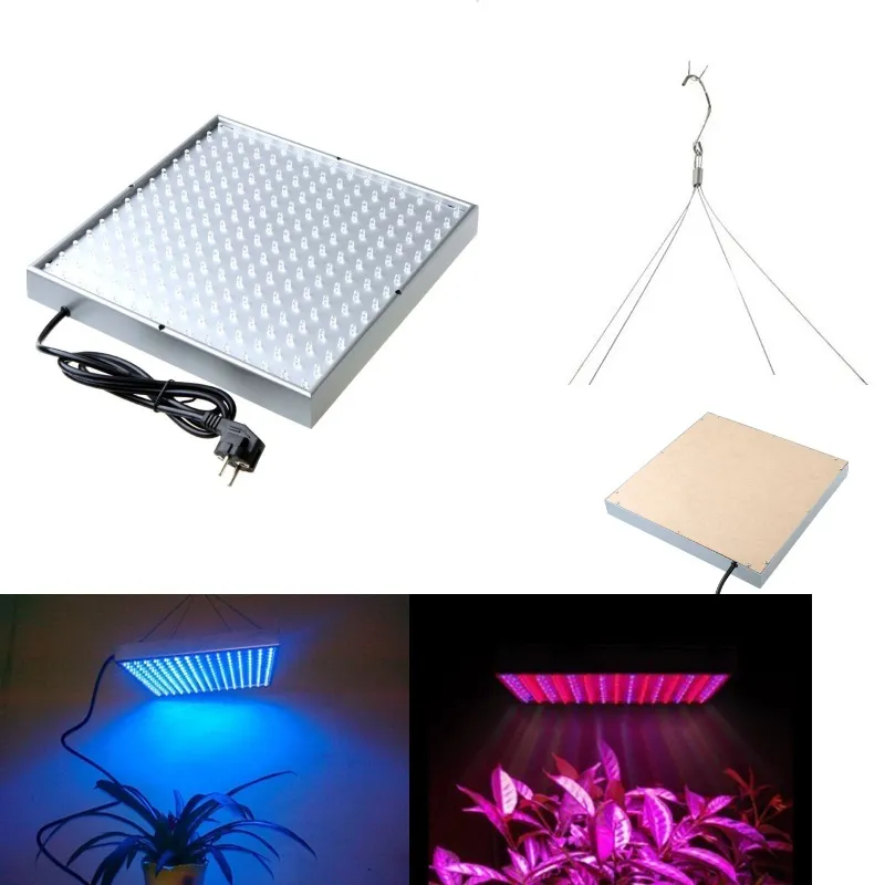 225leds LED Hydroponic Plant Grow Light Full Spectrum LED Ceiling Panel Lights For Flower Vegetable Growing Plant Growth Lights 15W