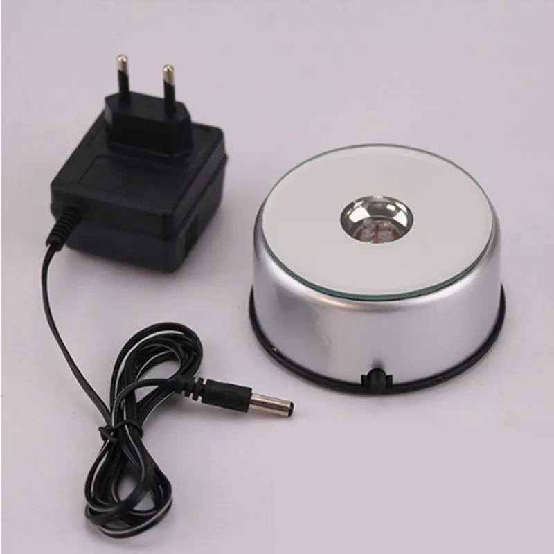 High Quality Electric Candle Light Stand With Turntable Rotating