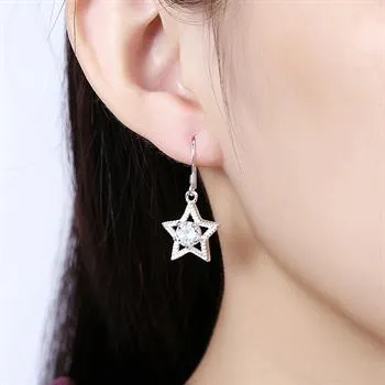 Wholesale - lowest price Christmas gift 925 Sterling Silver Fashion Earrings E99