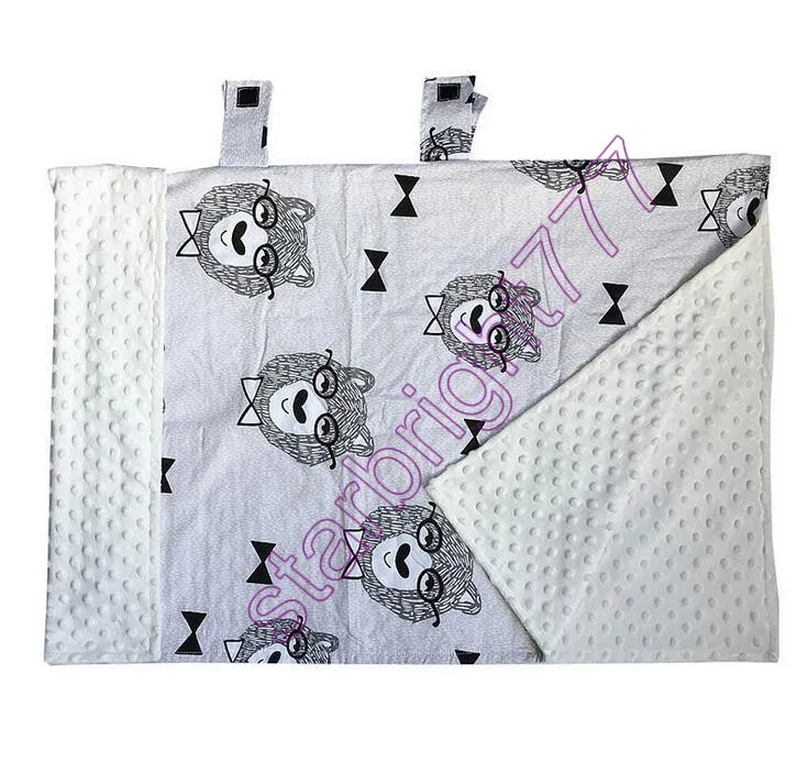 INS Multifonctionnel Fox Nursing Couverture de siège de voiture pour bébé Chevron Zigzag Coton Porte-bébé Tissu d'ombrage Siège de voiture pour bébé Canopy Couverture pour bébé