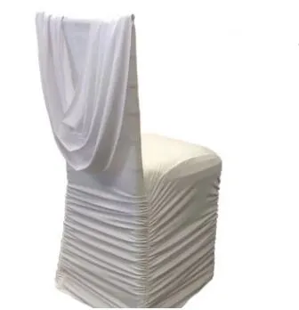 stoelhoes Luxe bruiloft decoratie stoel doek met gordijn spandex mode nieuwe stijl stoel sjerp gratis verzending WT064