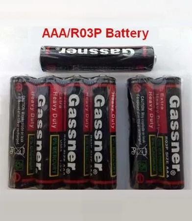 1.5V Carbon zinc batteries UM4 R03P R03 Super heavy duty battery 