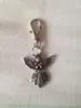 Fashion Vintage Silver Alloy Angel Charm Charm Higain Hompts Key Ring Fit DIY Key Cains Accessories Jewelry12423