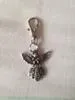 50st Fashion Vintage Silver Alloy Angel Charm Keychain Gifts Key Ring Fit Diy Key Chains Accessories Jewelry1258T