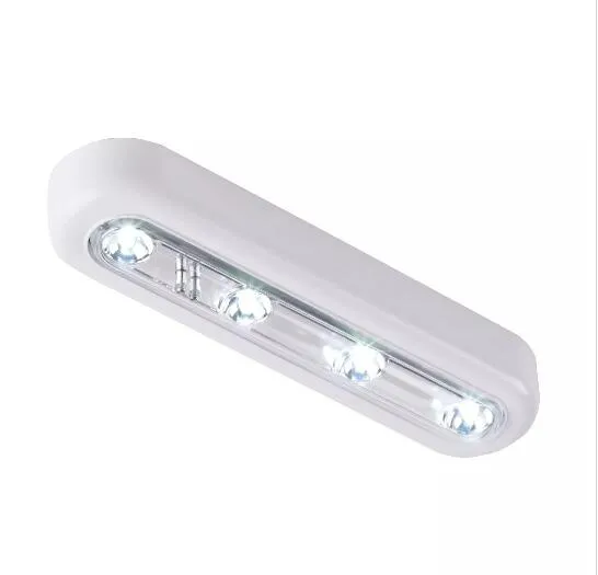 Diode White LED Touch Operated Battery Stick op Muur onder Kast Kast Licht Actieve Lampen Componenten 2022