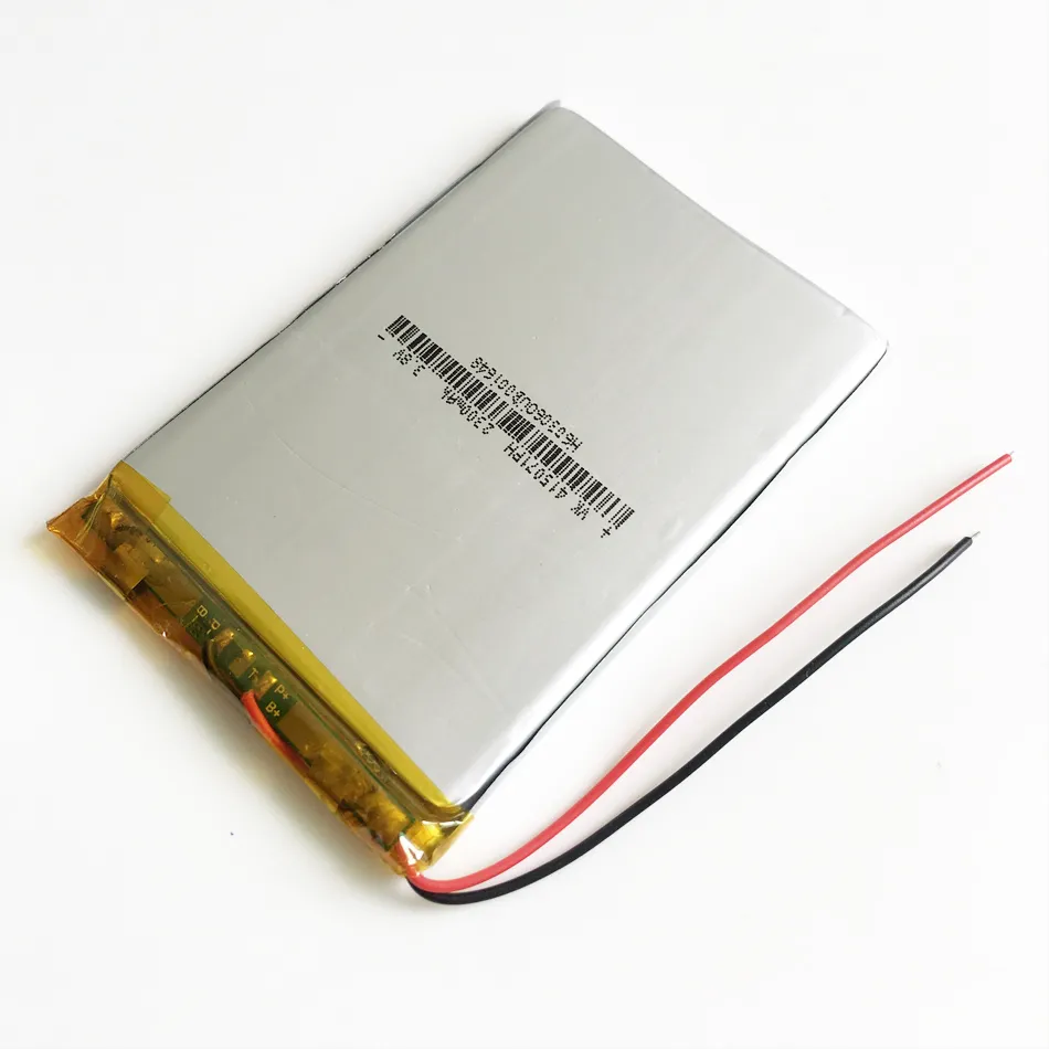 Modèle 415071 3.7V 2300mAh Li Polymère Lithium Rechargeable Batterie cellules haute capacité Pour DVD PAD GPS banque d'alimentation Caméra E-books Enregistreur