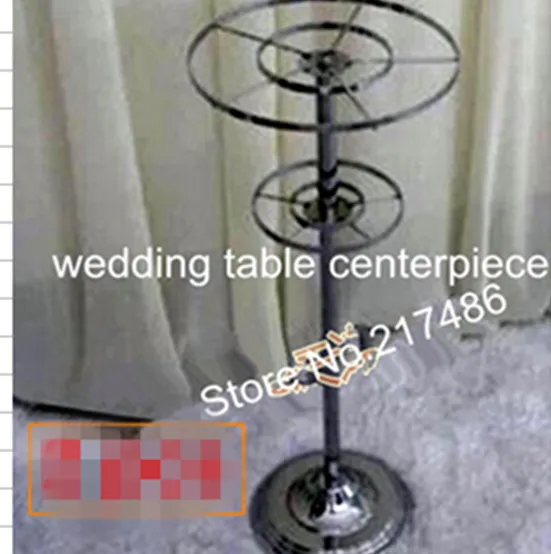 mental stand only tall and large sliver/gold table decoration artificial flower arrangements in vases