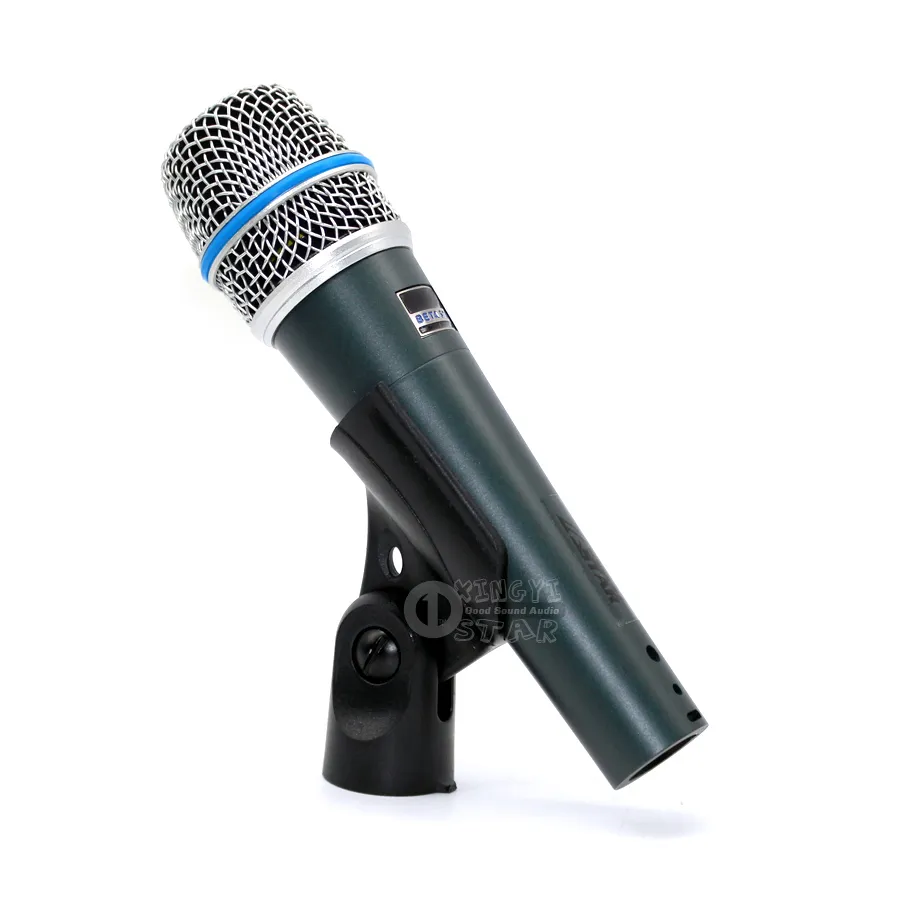 BETA57 Professional BETA57A Microfono palmare dinamico supercardioide con cavo karaoke Beta 57A 57 A Mic Mike Microfono Microfone Sta6303204