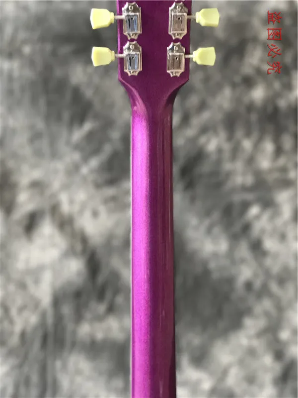 new Custom high quality electric guitars complete China with metal purple guitar factory! hot selling guitarra