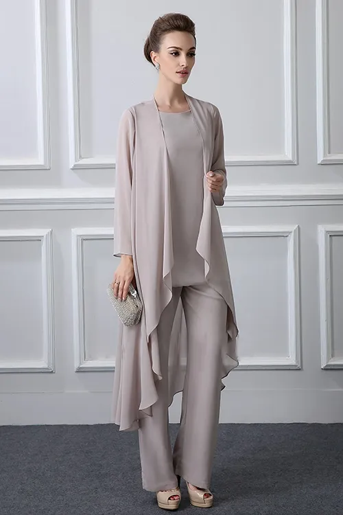 Mother of the bride silver pantsuit hotsell