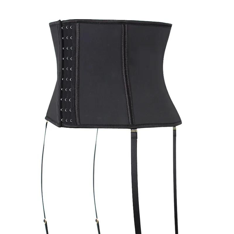 slimming garter belt HEXIN Latex Waist Trainer With Garter Belt Steel... From Charitystore,  $19.19